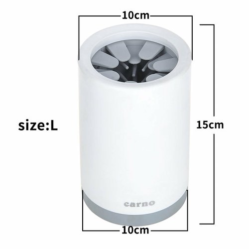 Portable Pet Paw Cleaner Cup Soft Silicone Comb - Image 5