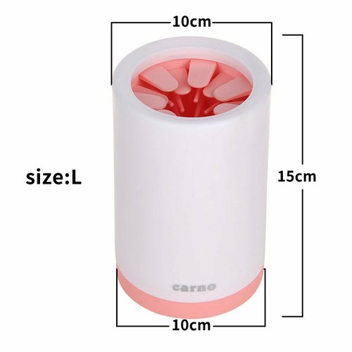 Portable Pet Paw Cleaner Cup Soft Silicone Comb - Image 3