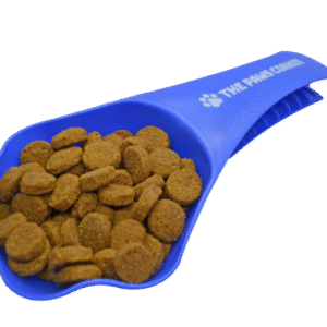 2in1 Paw-shaped Durable and Sturdy Pet Food Scoop/Clip (1 cup)