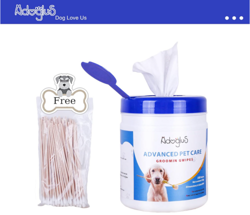 Pet Wipes with free cotton swabs - Image 5