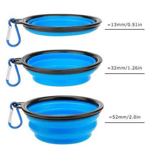 2 in 1 Dog Drinking Water Bottle with Bowls - Image 5